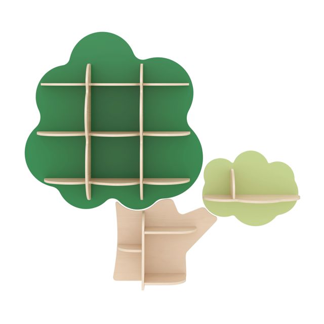 Owlaf Bücherregal Baum groß, 3tlg.